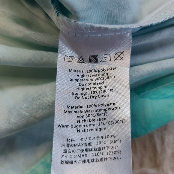 Studio Made Flamingo Men's Blue Tropical Hawaiian Shirt US XL - Picture 7 of 7